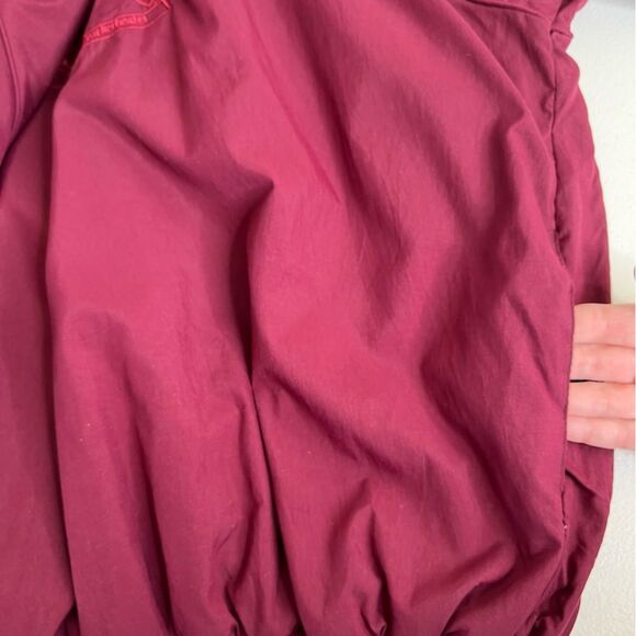Vintage 80s Sunderland of Scotland Weatherbeater Maroon Rainwear Women XL Golf - Picture 5 of 14
